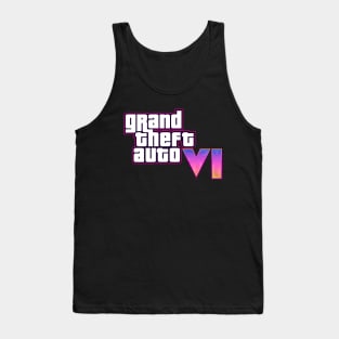 GTA VI logo design Tank Top